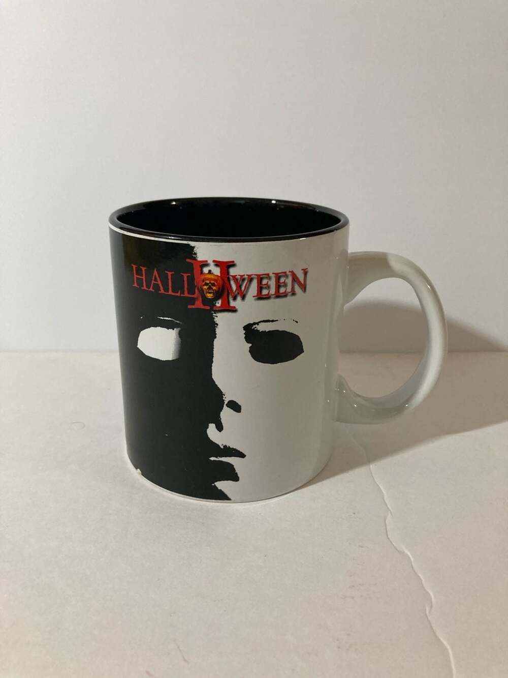 Silver Buffalo Halloween II Michael Myers Face 20 oz Ceramic Mug
